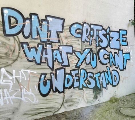 Inspirational Graffiti, Spiritual Graffiti, Positive Graffiti, Graffiti Quotes Deep, Anarchy Quotes, Starting A Clothing Business, Graffiti Quotes, Amazing Science Facts, Street Quotes