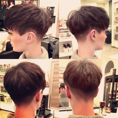 Shorthaircut Made by Jo #shorthairdontcare #shorthair #pixiecut #pixi #shorthairlove #pimpupyourhead #lovehairstyle #lovewhatyoudo… Kdrama Haircut, Short Hair Dont Care, Two Block Haircut, Hair Stayl, Korean Men Hairstyle, Kpop Ideas, Shaved Hair Designs, Short Hair Tomboy, Asian Haircut