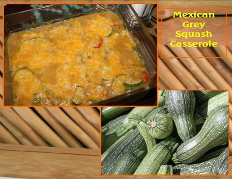 Mixed Veggie Recipes, Potato Beef Casserole, Grey Squash, Casserole Mexican, Mexican Squash, Vegetarian Recipes Videos, Hatch Chile, Pasta Sides, Squash Casserole