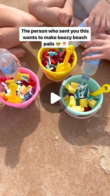 Viral Drinks Media on Instagram: "Boozy beach pails 😍⛱️ (via delectarollins) #viral #drinks" Beach Bucket Drinks, Beach Bday, Beach Pail, Fun List, Beach Drinks, Beach Bucket, Summer Fun List, Poetry Collection, Fun Drinks