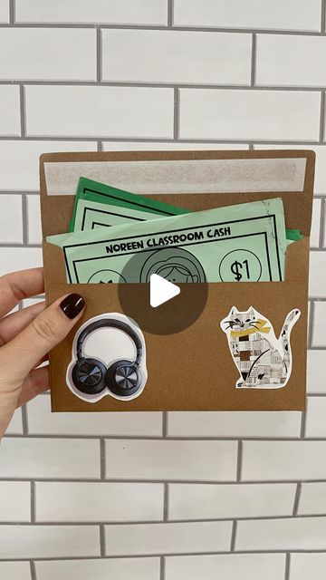 Mikelle Noreen on Instagram: "I introduce my classroom economy system by having my students make stickers for their wallets. We used @canva to find elements and then printed them on sticker paper. #classroomeconomy #classroommanagement #backtoschool #iteach345" Classroom Wallets Student, Classroom Economy System, Classroom Economy, Make Stickers, My Classroom, Classroom Organization, Classroom Management, 2nd Grade, Sticker Paper