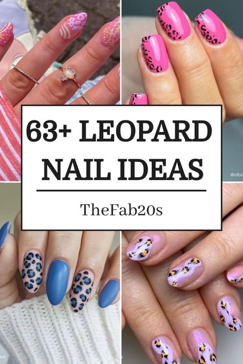 Discover the allure of leopard print nails with our stunning assortment of designs. Elevate your look with this versatile trend that exudes both elegance and boldness. Leopard print goes beyond a mere pattern – it symbolizes self-assurance, adds a touch of excitement, and conveys a strong message. Upgrade your nail game with this timeless style! Leopard Print Summer Nails, Bright Leopard Nails, Summer Nails Leopard, Leopard Print Nails Glitter, Summer Leopard Nails, Leopard Nails Designs, Leopard Nail Ideas, Pink Leopard Print Nails, Animal Print Nail Designs