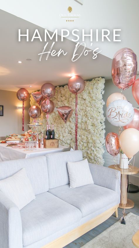 Hen Do Spa Day, Uk Hen Party Ideas, Hen Do House Party, Afternoon Tea Hen Do, Hen Party Inspiration, Spa Hen Party, Hen Party Set Up, Hen Party Afternoon Tea, Uk Hen Do Ideas