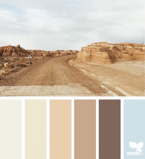 Wander Tones | design seeds | Bloglovin’ Design Seeds Color Palette, Seeds Color Palette, Seeds Color, Desert Colors, Design Seeds, Color Harmony, Color Balance, Colour Board, Stone Fireplace