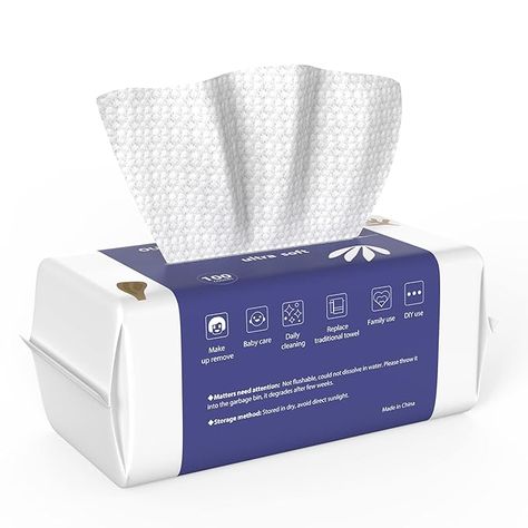 Amazon.com: Ourmed Life Face Clean Towels, 100 Count Disposable Biodegradable Facial Wash Cloth for Sensitive Skin, Lint- free Facial Tissue for Cleansing, Skincare and Makeup Remover, Dry Wipes : Beauty & Personal Care Skincare And Makeup, Clean Towels, Dry Face, Wash Cloth, Runny Nose, Face Towel, Clean Face, Soft Towels, Facial Cleansing