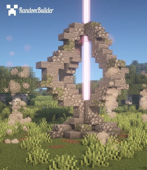 Beacon Minecraft, Construction Minecraft, Minecraft Building Guide, Minecraft Statues, Minecraft Decoration, Mc Builds, Rumah Minecraft Sederhana, Minecraft Mansion, Minecraft Structures