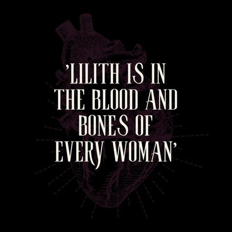 Embrace your inner Lilith always - wild, untamed and unapologetic ✨ #mythology #lilith Lilith Goddess Quotes, Lilith Art Goddesses, Lilith Quotes, Lilith Goddess Aesthetic, Lilith Deity, Adam And Lilith, Lilith Alter, Lilith Core, Mother Lilith