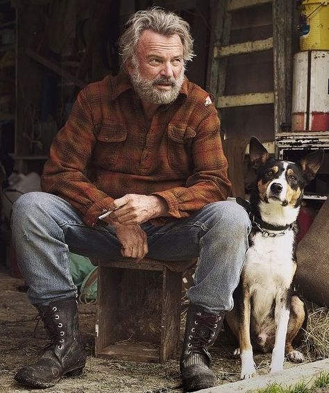 Sam Neill in Hunt for the Wilderpeople Ricky Baker Hunt For The Wilderpeople, Hunt For The Wilderpeople Aesthetic, Ricky Baker, Hunt For The Wilderpeople, Greg Vaughan, People Reference, Sam Neill, Dream Dates, 500 Miles