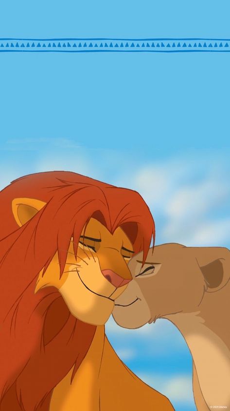 The Lion King Wallpaper, Lion King Wallpaper, Couple Disney, King Wallpaper, The Lion Sleeps Tonight, Lion King Pictures, Simba And Nala, Il Re Leone, Disney Background