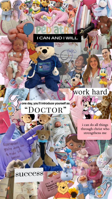 Pediatrician Aesthetic Wallpaper, Pediatrician Aesthetic, Nursing Students Wallpaper, Nursing School Life, Nursing School Inspiration, Midwifery Student, Pediatric Nurse Practitioner, Nursing Goals, Job Motivation