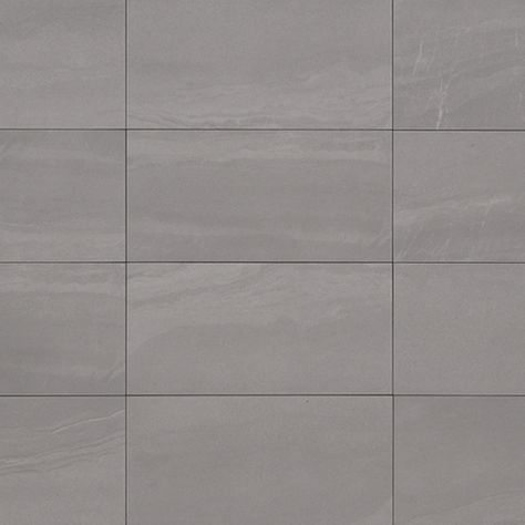 Fusion Grey tile 12x24 Kitchen Wall Tiles Texture, Grey Tile Pattern, Wall Tile Texture, Grey Wall Tiles, Grey Bathroom Tiles, Gray Porcelain Tile, Rectangle Tiles, Tile Texture, Grey Tiles