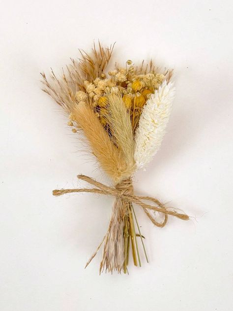 Flower Bouquet Bridesmaid, Flowers For Birthday, Dry Pampas, Boho Wedding Table, Mini Dried Flower Bouquet, Bouquet Bridesmaid, Flower Girl Gifts, Dried Flower Bouquet, Wedding Table Centerpieces