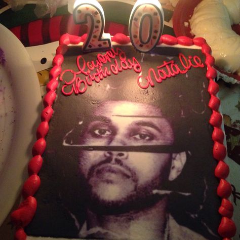 My cake was beautiful  #AbelTesfaye #XO #TheWeeknd #TheMadness The Weekend Cake Ideas, Xo Cake The Weeknd, The Weeknd Birthday Theme, The Weeknd Cake, Xo Cake, Weeknd Birthday, The Weeknd Birthday, Edible Picture Cake, Xo The Weeknd