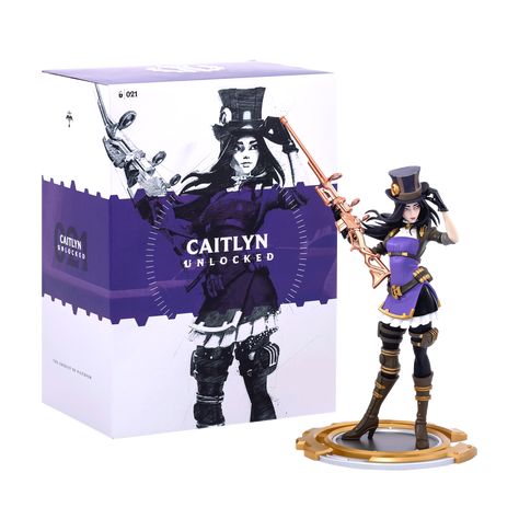 Arcane Merch, Collectable Figures, Creepy Cat, Fantasy Figurine, Jinx League Of Legends, Anime Room, Riot Games, Dream Gift, Anime Figurines