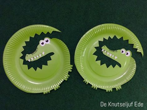 Pirate Hat Crafts, Paper Plates Crafts, Crocodile Craft, Paper Animal Crafts, Paper Plate Crafts For Kids, Birthday Party At Home, Early Childhood Learning, Insects Theme, Fun Arts And Crafts