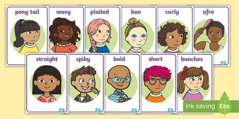 Hairstyle Posters – Role Play (teacher made) - Twinkl Hair Salon Dramatic Play, Salon Dramatic Play, Types Of Hair Styles, Hair Dressers, Role Play Areas, Display Posters, Hairdresser Salon, Poster Display, Free Teaching Resources