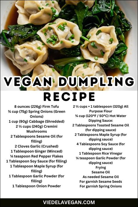 Vegan Dumpling Recipe: Irresistible Plant-Based Treats Vegan Dumplings, Vegan Snack Recipes, Homemade Dumplings, Dumpling Wrappers, Vegan Snack, Cooking Game, Vegan Beans, Dumpling Recipe, Food Heaven