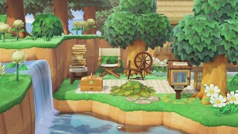 Sewing Nook, Acnh Cottagecore, Animal Crossing 3ds, Ac New Leaf, Animal Crossing Guide, Animal Crossing Memes, Animal Crossing Wild World, Island Theme, Animal Crossing Villagers