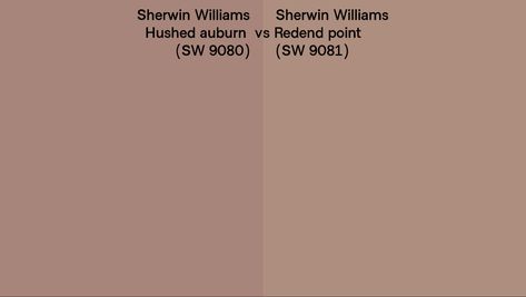 Hushed Auburn Sherwin Williams Nursery, Hushed Auburn, Sw Hushed Auburn, Hushed Auburn Sherwin Williams Bedroom, Sherwin Williams Hushed Auburn, Hushed Auburn Sherwin Williams, Brett Waterman, Warm Bedroom Colors, Warm Bedroom