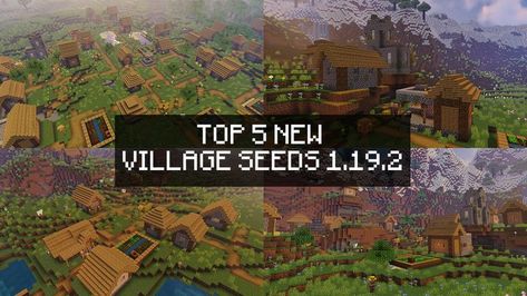 VILLAGE SEED MINECRAFT 1.19.2 Seed Minecraft, Minecraft Village, Minecraft Seeds, Biome, Minecraft 1, Java, Minecraft, Seeds, Natural Landmarks