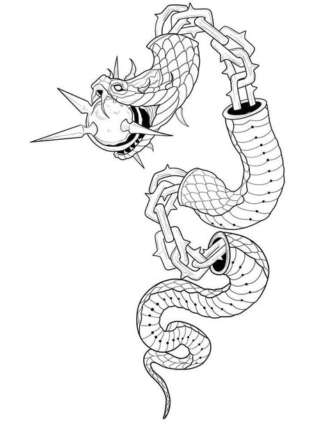 Blackwork Tattoo Stencil, Cute Snake Drawing, Stencil Outline, Snake Tattoo Design, Flash Tattoo Designs, Gothic Tattoo, Tattoo Stencil Outline, Traditional Tattoo Art, Dark Art Tattoo