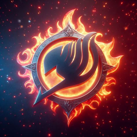 Blaze Wallpaper, Fairy Tail Logo Symbols, Fairy Tail Symbol, Fairy Tail Logo, Cool Symbols, Fairy Images, Fairy Tail Art, Magic Symbols, Symbol Tattoos