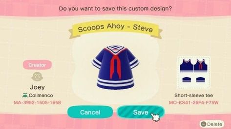 Animal Crossing Stranger Things, Fae Farm, Acnh Tips, Animal Crossing Custom Designs, Stranger Things Outfit, Animals Crossing, Animal Crossing Memes, Acnh Design, Animal Crossing Qr Codes Clothes