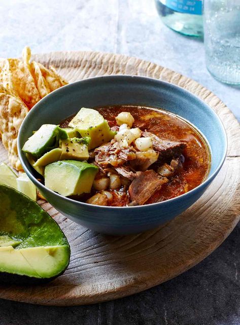 Slow Cooker Posole Recipe | Leite's Culinaria Authentic Posole Recipe, Slow Cooker Posole, Pork Posole, Posole Recipe, Soup Recipes Slow Cooker, Pozole, Slow Cooker Pork, Authentic Mexican, Slow Cooker Soup