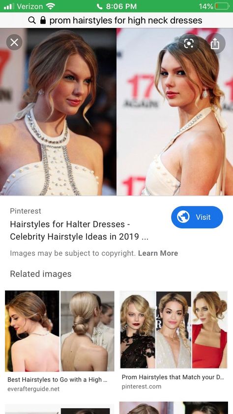 Halter Neck Hairstyles, Hairstyles For High Neck Dresses, Christmas 2019, Celebrity Hairstyles, Prom Hair, Halter Neck, Halter Dress, Cool Hairstyles, High Neck Dress