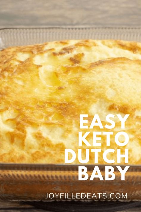 Keto Dutch Baby, Dutch Baby Pancake Recipe, Baby Recipe, Dutch Baby Recipe, Coconut Flour Pancakes, Dutch Baby Pancake, Keto Pancakes, Dutch Baby, Keto Recipes Dinner