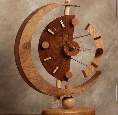 Downloadable Woodworking Plans, Project Steps, Wood Shop Projects, Woodworking Table, Beginner Woodworking Projects, Wood Plans, Woodworking Plan, Wooden Wall Clock, Wooden Clock