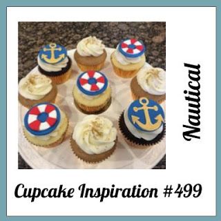 {Cupcake Inspirations}: CIC499 Titanic Cake, Nautical Cupcake, Cupcake Images, Bday Party Theme, Baking Business, Birthday Treats, Birthday Cupcakes, Hello Dear, Cupcakes Decoration