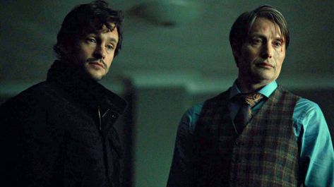 Will And Hannibal, Hannibal Series, Nbc Hannibal, Will Graham, Hugh Dancy, Hannibal Lecter, Mads Mikkelsen, Sam Winchester, Two Men