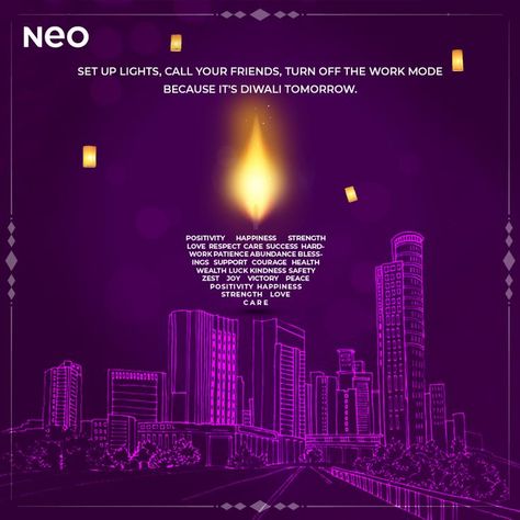 Set up lights,Decorate your Houses and Spark up your vibe because it's diwali tomorrow. #NeoDevelopers #Neo #happydiwali #prediwali #prosperity #festival #festivaloflights #Celebration #Realestate #Realestatedevelopes #Smatinvestments #Happyinvestments #investinNeo Art Deco Design Graphics, Real Estate Book, Up Lights, Creative Advertising Design, Spark Up, Motion Design Video, Off Work, Plant Lighting, Creative Video