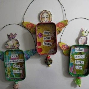 Beaded Garden Plant Stakes Tutorial – WhimziVille Doll Assemblage, Elevated Garden Bed, Assemblage Art Collage, Assemblage Art Mixed Media, Shrines Box, Background Collage, Metal Patina, Assemblage Art Dolls, Altoid Tin