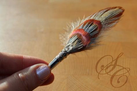 How To Make A Traditional Feather Brooch - The Ladies Working Dog Group Hat Pins Diy, Feather Hat Pins, Traditional Vases, Feather Brooch, Working Dog, Group Of Dogs, Pheasant Feathers, Feather Hat, Feather Jewelry