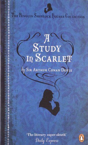 A Study in Scarlet by Arthur Conan Doyle, A Study In Scarlet Book, Scarlet Book, Mysterious Words, A Study In Scarlet, Detective Sherlock Holmes, Detective Fiction, Sir Arthur Conan Doyle, Arthur Conan, Conan Doyle