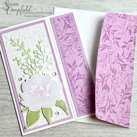 Offset Gatefold and Missing Middle Project Sheets inside! Let's Create! Folding Cards, Gatefold Cards, Past Papers, Card Tutorial, Page Marker, Specialty Paper, Fun Fold Cards, Paper Pumpkin, Embossing Folder