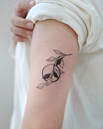 Sprout Tattoo, Leaf Tattoos, Tattoos, Floral