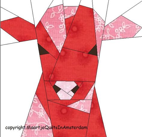 Quilting in Amsterdam: My first free paper piecing patterns Foundation Paper Piecing Patterns Free, Paper Piecing Patterns Free Printables, Paper Piecing Patterns Free, Free Paper Piecing Patterns, Paper Piecing Tutorial, Disney Quilt, Farm Quilt, Foundation Paper Piecing Patterns, Swimming Lessons