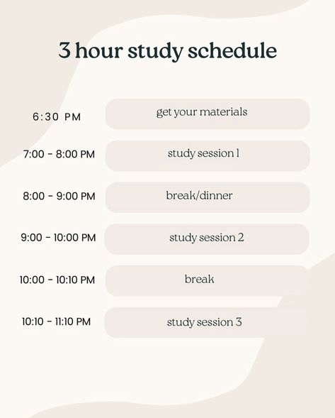 3 hour study schedule 5 Hour Study Schedule With School, 4 Hr Study Schedule, Study Schedule For Working People, 12 Hour Study Schedule With School, 6 Hours Study Routine After School, Schedule Organization School, 3 Day Study Plan, Study Squedule, 10 Hour Study Plan