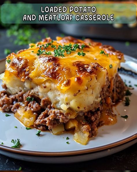 Cowboy Meatloaf, Meatloaf Casserole, Carrot Salad Recipes, Roasted Cauliflower Recipes, Instant Mashed Potatoes, Acorn Squash Recipes, Savory Cheese, Seasoned Bread Crumbs, Roasted Pecans