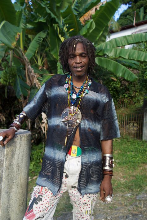 A Local Jamaican Jewelry Legend Finally Gets His Shine Jamaican Fashion, Jamaican Streetwear, Jamaican National Heroes, Vintage Jamaican Photos, Jamaican Necklace, Jamaican Music, Ninja Star, Grace Jones, Jamaican Meme