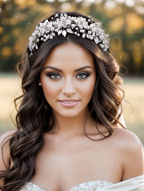 Wedding hair head piece