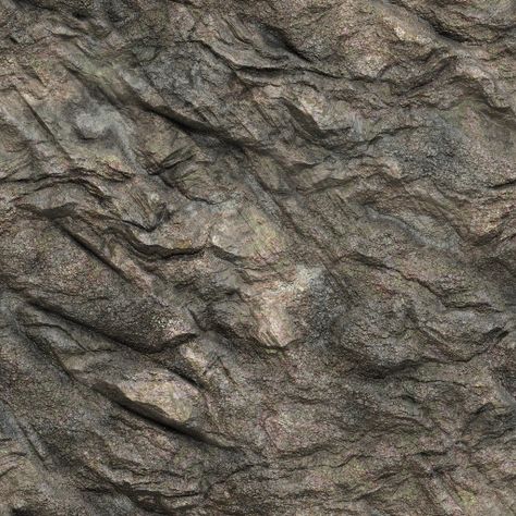 Rocky Cliff (Texture) Cliff Texture, Mountain Texture, Cladding Texture, Terrain Texture, Kitchen Window Design, Rocky Cliff, Rock Texture, Game Textures, Rock Textures