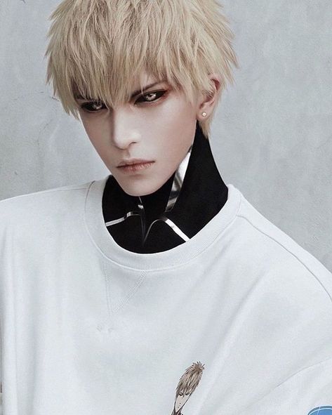 Hakken 八犬 on Instagram: “SKECHERS x ONE PUNCH MAN collection __________________ Super glad to put together a look for Genos with the latest Skechers x One Punch…” Genos Cosplay, Hot Anime Cosplay, Hakken Ryou, Kpop Shifting, Face References, One Punch Man Anime, Fantasy Art Dolls, Photographie Portrait Inspiration, Kawaii Cosplay