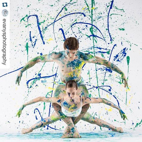 The beauty of Dance, Art and Photography ❤️ #lovedance #BlochEU #dance #art #photography #ballet #dancers #duet #paintsplash  #Repost @evanysphotography with @repostapp. ・・・ Sharing one of my all time favorites to celebrate #nationaldanceday 🎨 wish I could paint with dancers everyday! Juliet Doherty, Dancing Photos, Dance Duet, Ballet Painting, Belly Dance Outfit, Dancing Day, Art And Photography, Salsa Dancing, Dance Photos