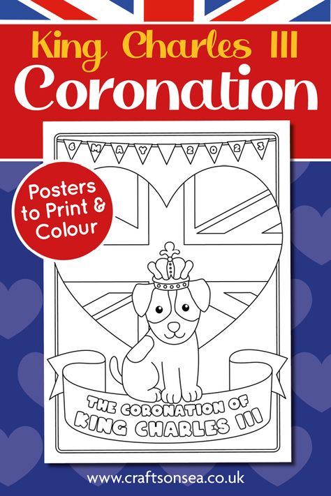 King's Coronation Printables: 20 Free Designs School Coronation Ideas, Coronation Decoration Ideas, Coronation Poster Ideas, King Coronation Activities, Coronation Scrapbook Ideas, King Coronation Art, Coronation Art, Crown Orb, Coronation Party Ideas