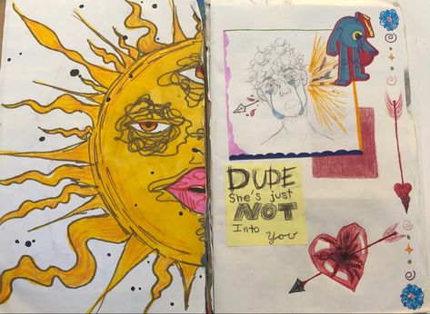 This was the first page of my sketchbook that is from about a year ago :) Sketchbook Name Page Ideas, Sketch Book First Page, Sketchbook First Page, My Sketchbook, Page Ideas, A Year Ago, First Page, Art Sketchbook, A Year