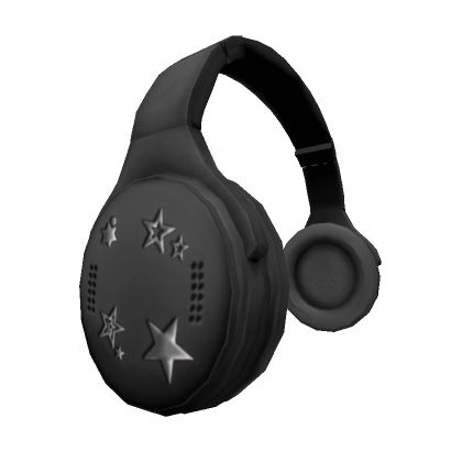 Black Headphones, Y2k Black, Star Stickers, Mix Match, Headphones, Avatar, Stars, Black